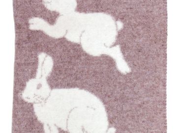 Дизайнерское шерстяное одеяло &quot;Кролик Роджер&quot;